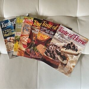 Taste Of Home magazines 6 of them. January 2006 - December 2006.